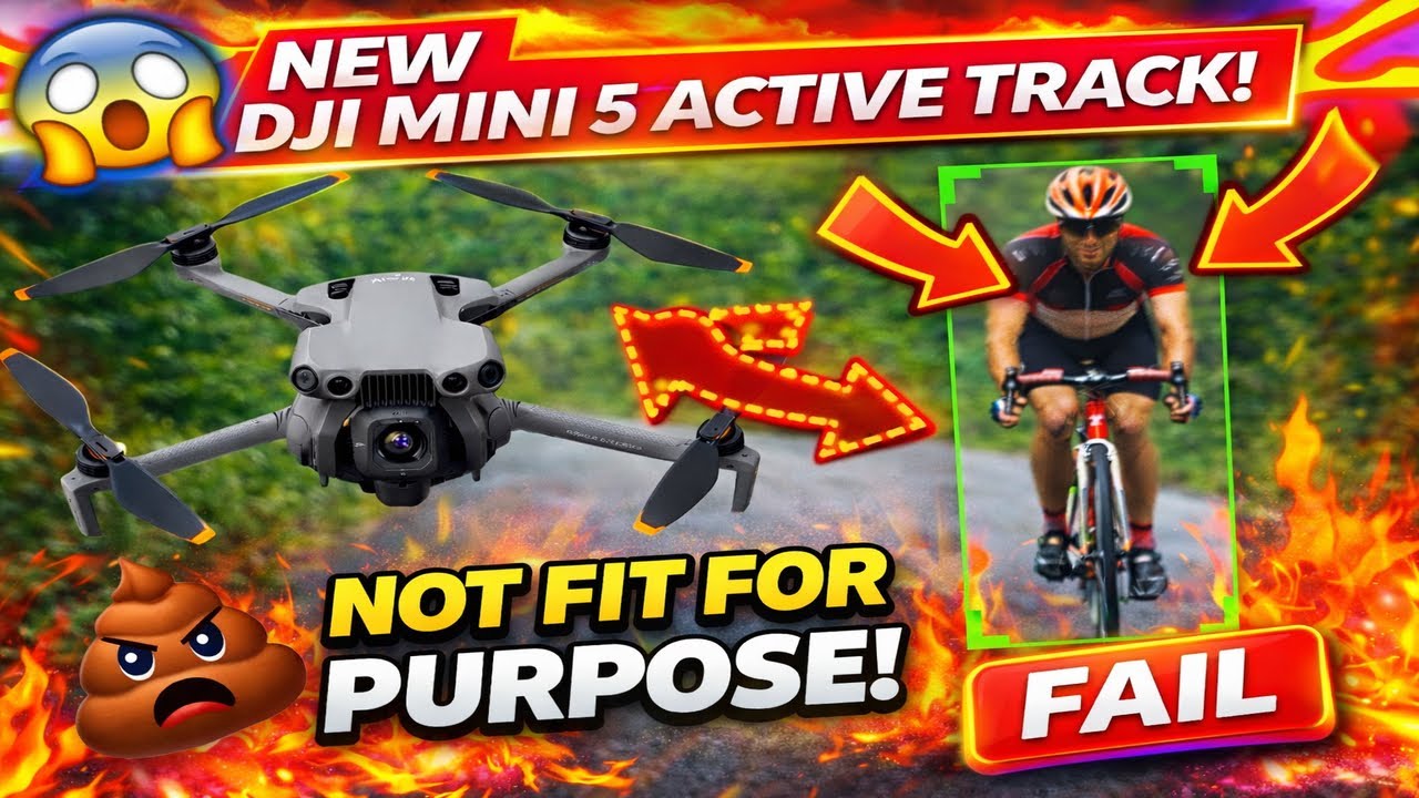 Учебное пособие по фокус-трекингу или активному трекингу для DJI Mini 5 Pro. Для начинающих и для...