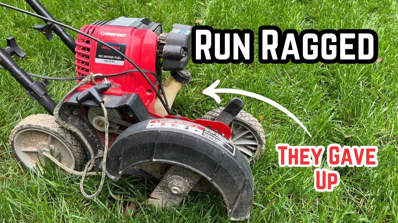 Can We Get This Trashed Edger Running?  Troy-Bilt TB516EC 4-Cycle Walk-Behind