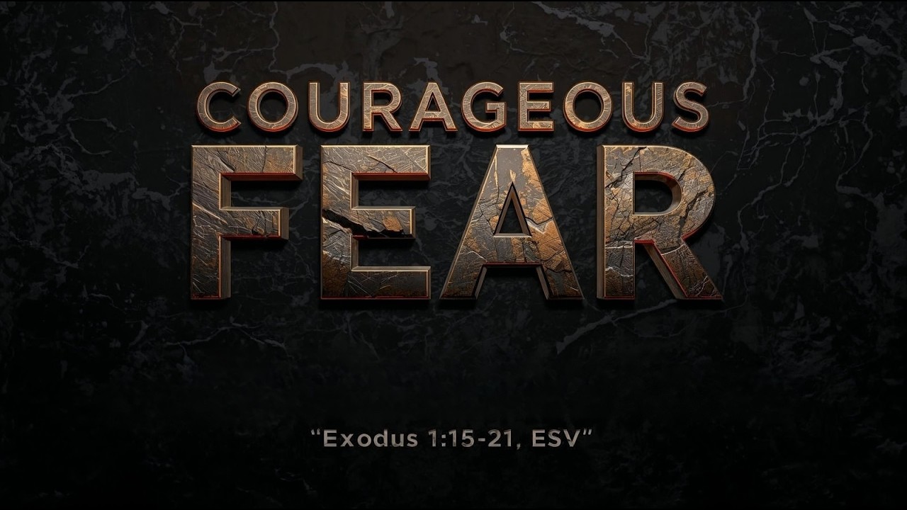 Courageous Fear | Sunday Worship & Sermon | Community of Redeemed (CORe) | Mar 8, 2026
