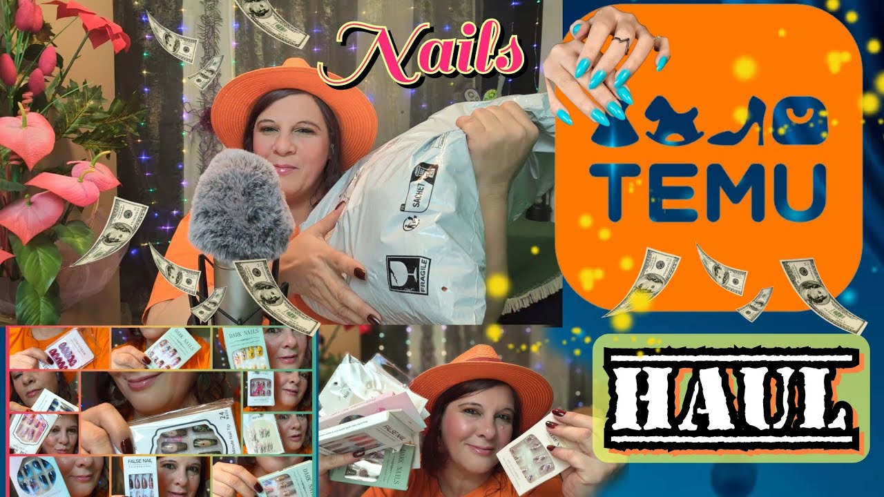 TEMU Haul ASMR💅Értékelés🛍️16Nails{Magyar ASMR}
