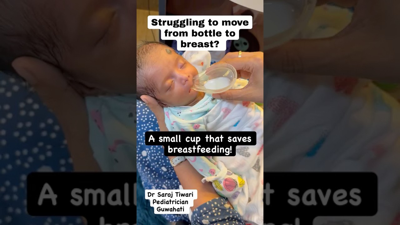 Bottle to Breast Transition Made Easy | Nifty Cup Explained by Pediatrician | No Nipple Confusion