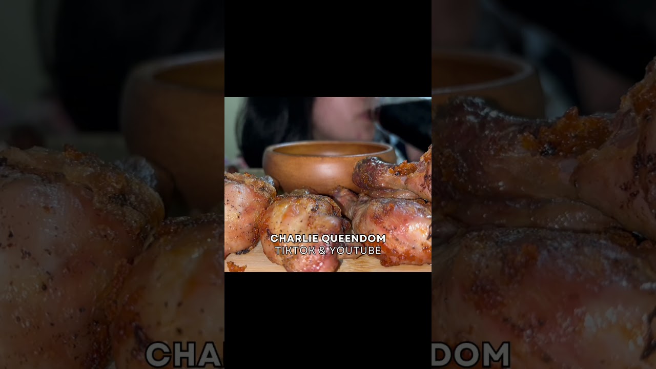 ASMR Eating: Home Cooked Chicken & Cheesy Jalapeño Dip 