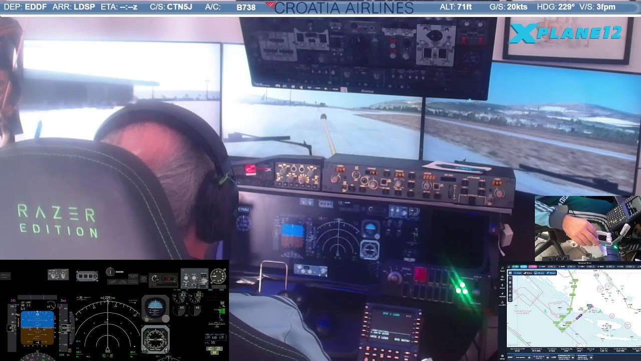 EDDF - LDZA / Croatia IFR tour