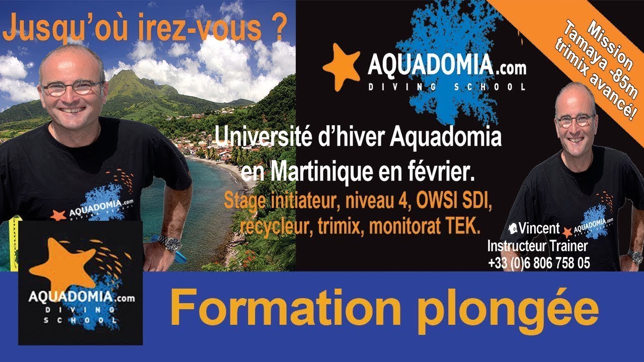 Formation N4, initiateur, Trimix, Instructeur TEK en Martinique en f&eacute;vrier : quels avantages ?