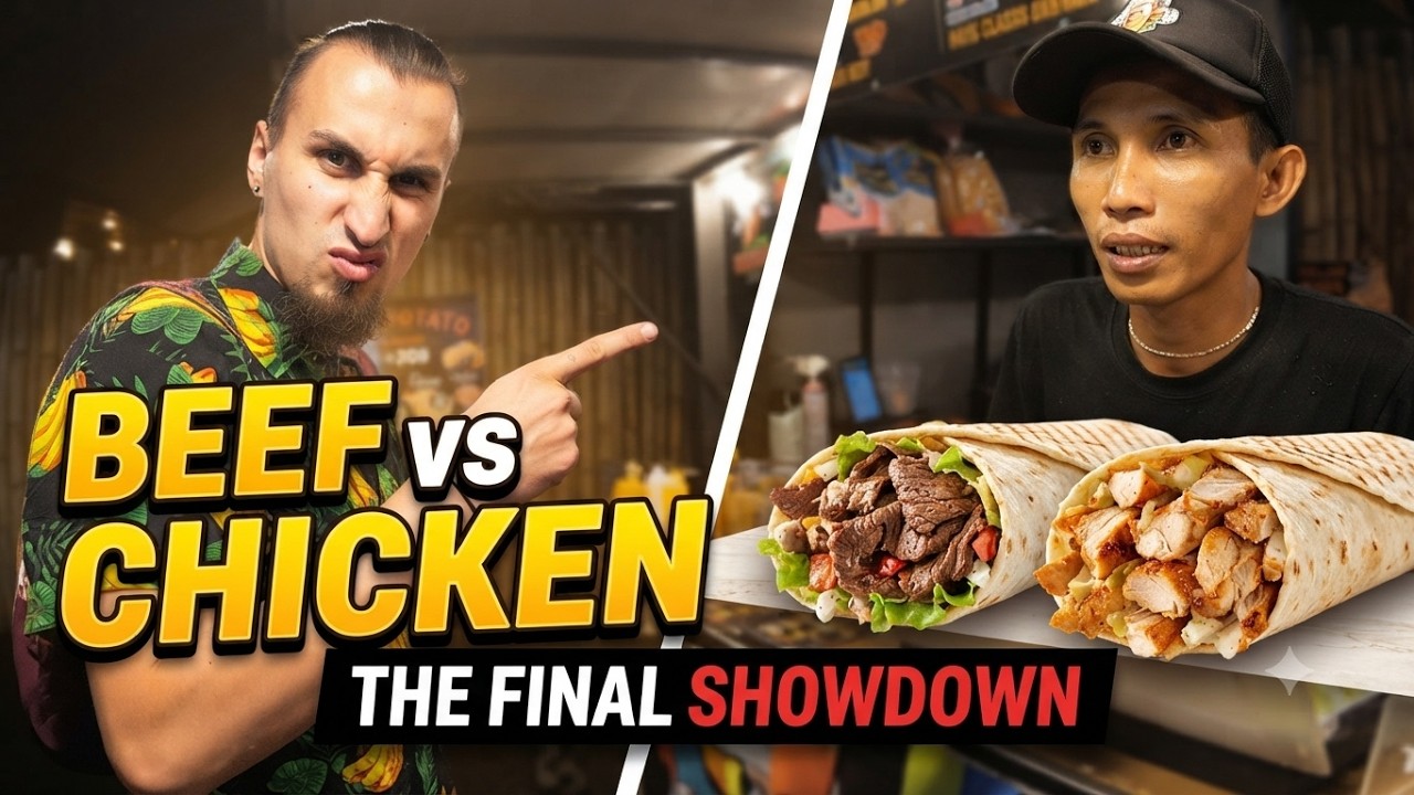 Тропическая ГОВЯДИНА против тропической КУРИЦЫ [Kebab Man, Ао Нанг, Таиланд]