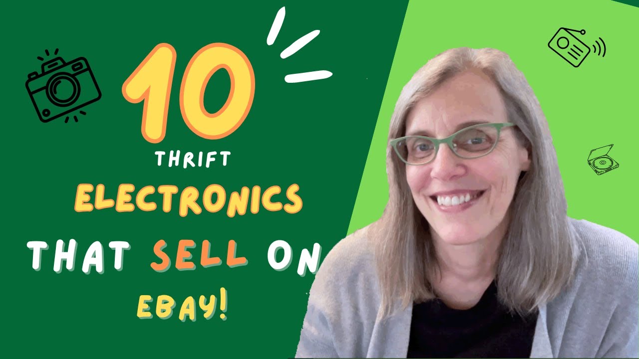 Ten Best Thrift Electronics To Sell on eBay!