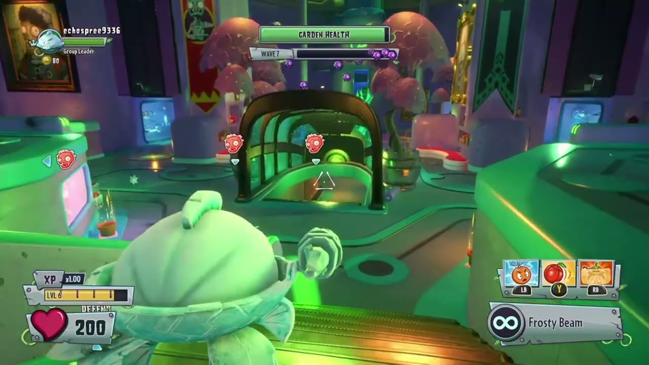 Plants Vs zombies garden Warefare 2 garden ops (146) artic citron
