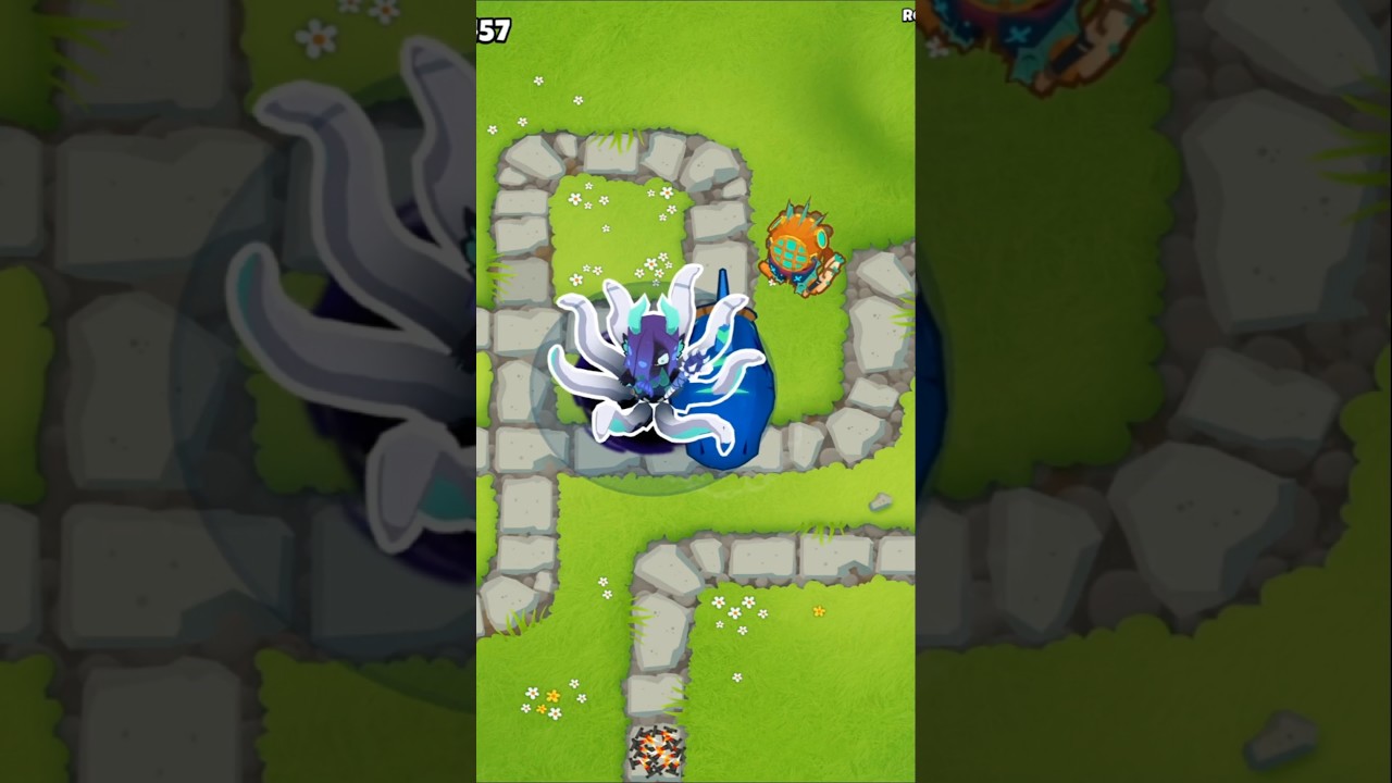 Water Monkey Shenanigans #btd6 #bloons #mermonkey
