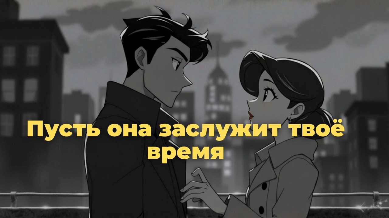 Искусство заставлять её заслуживать ваше время