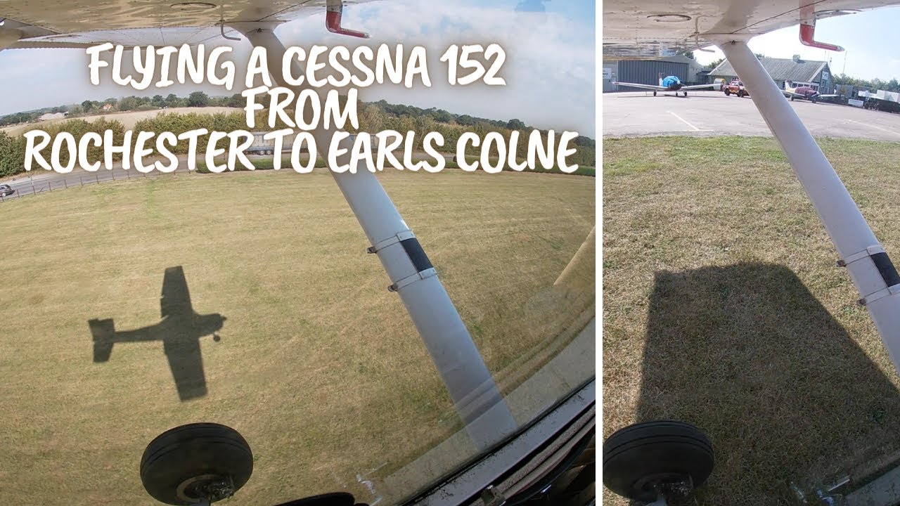 Flying From Rochester to Earls Colne in a Cessna 152
