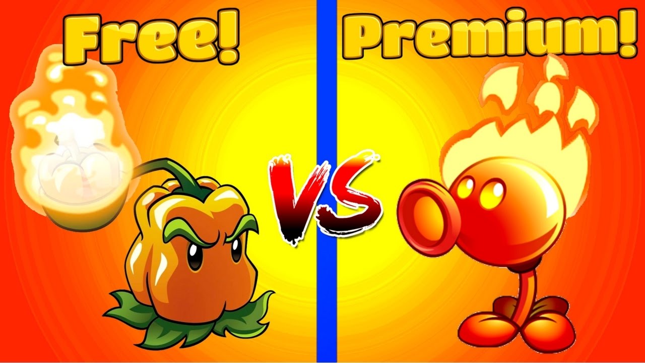 Plants vs Zombies 2 FIRE PEASHOOTER vs PEPPER PULT