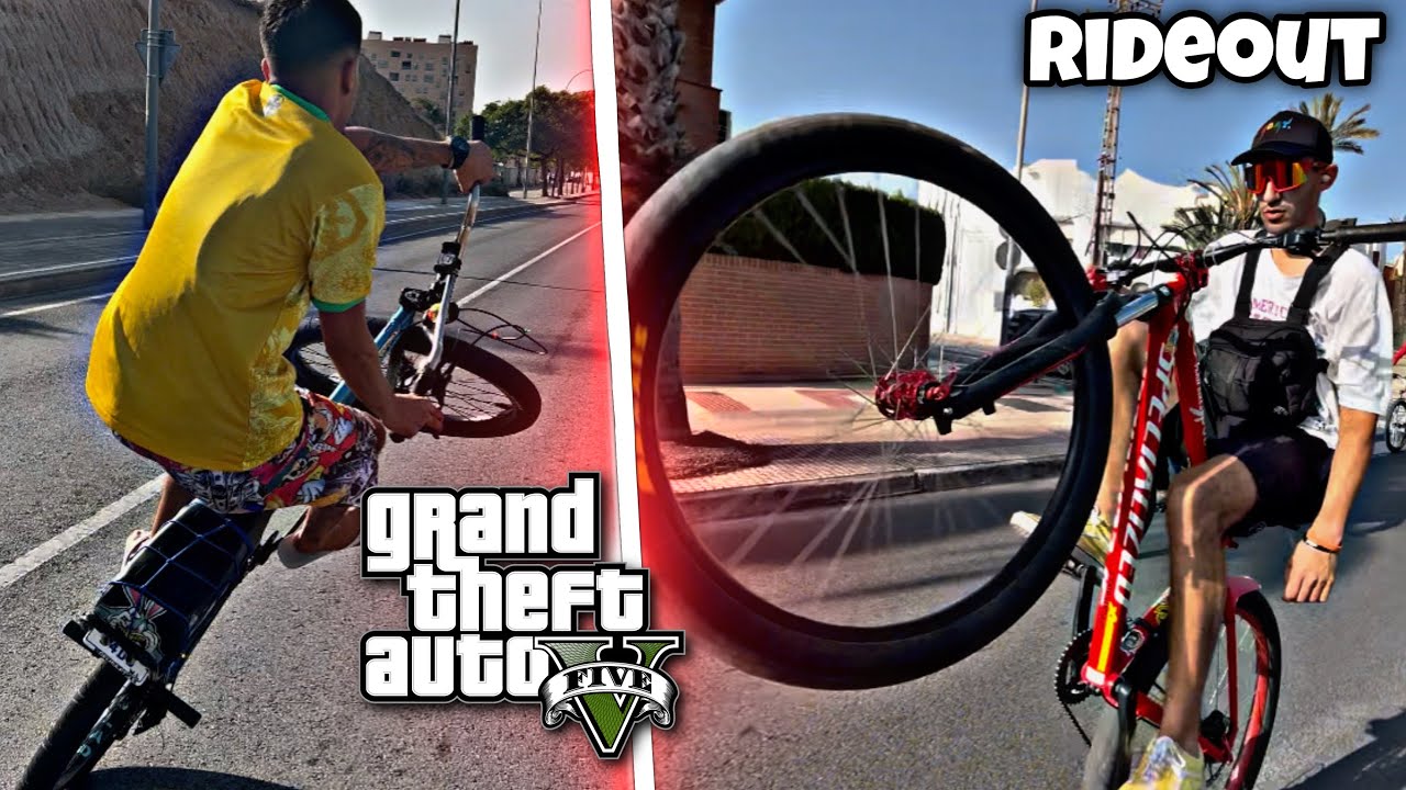 LA QUEDADA DE BICICLETAS MAS &Eacute;PICA DE ESPA&Ntilde;A (GTA V) 🤯❌