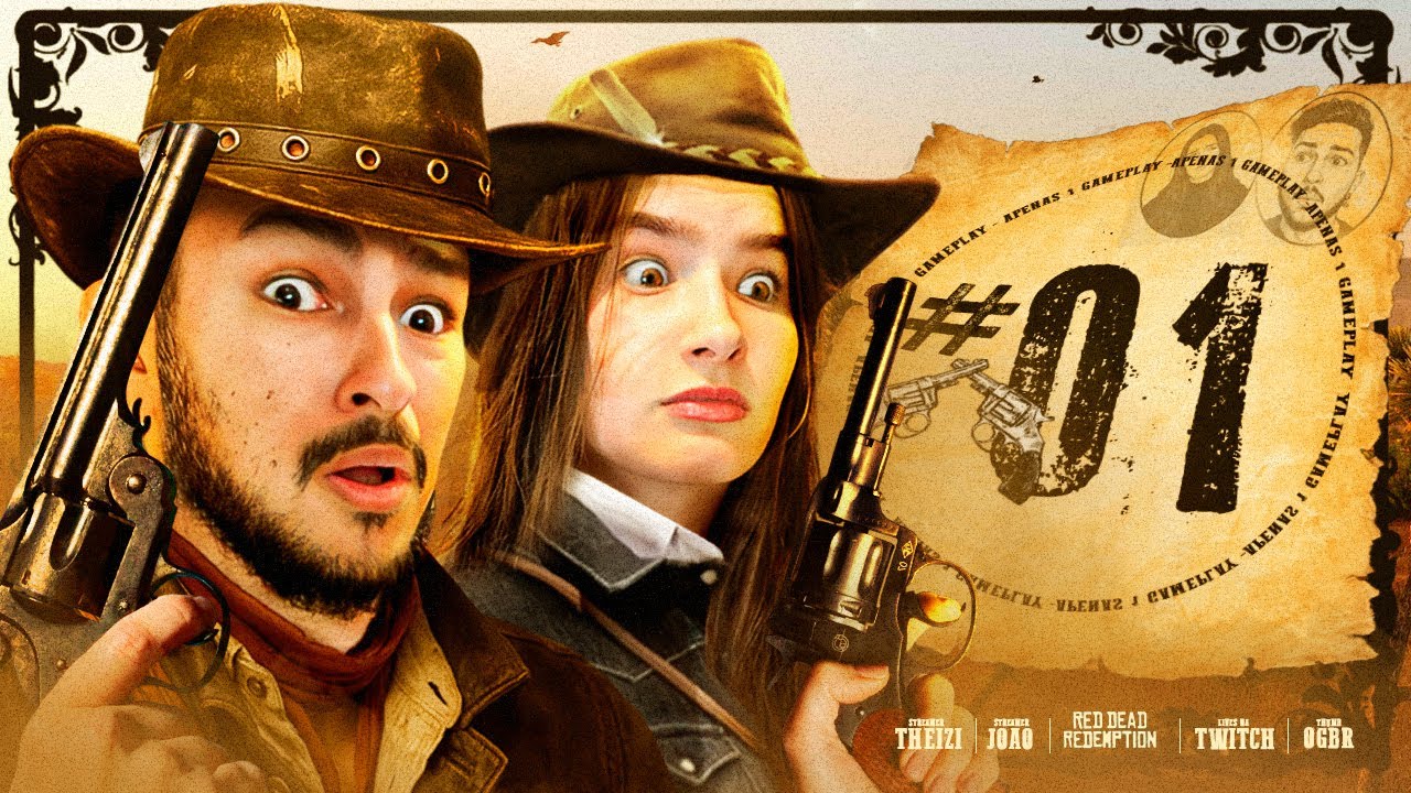 Jão e Theizi jogando Red Dead Redemption pela primeira vez | Ep #01 - Apenas uma Gameplay