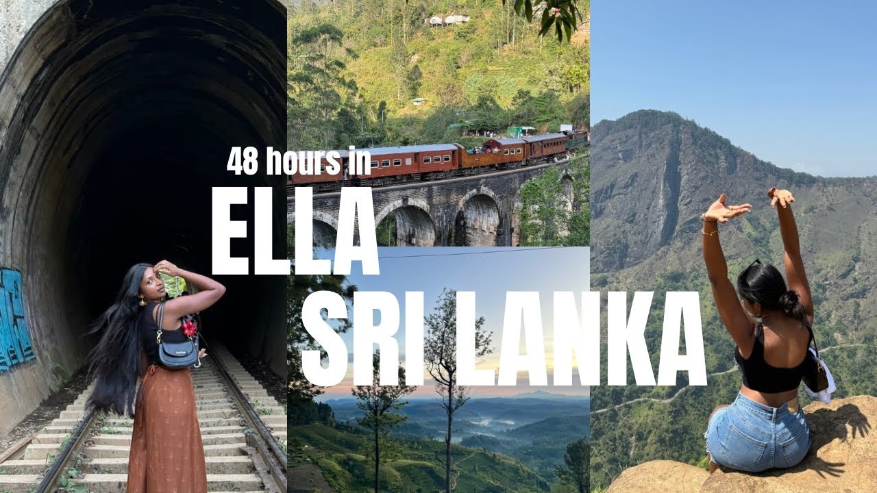 SL DIARIES 🇱🇰| two day trip to ella | hiking | cable ride | ella swing and more 🛍️🎀🌿