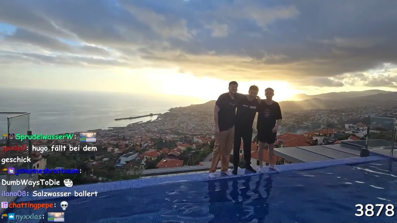LetsHugoTV MADEIRA TAG 1 ganzer Stream vom  3.3.2024