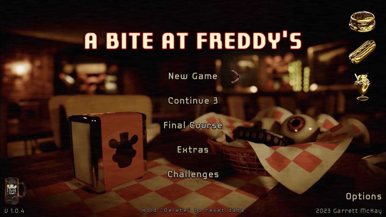 A BITE AT FREDDY S FUII COURSE