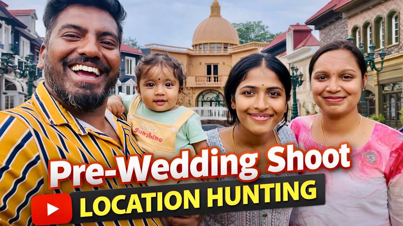 LOCATION HUNTING | PRE - WEDDING SHOOT | 