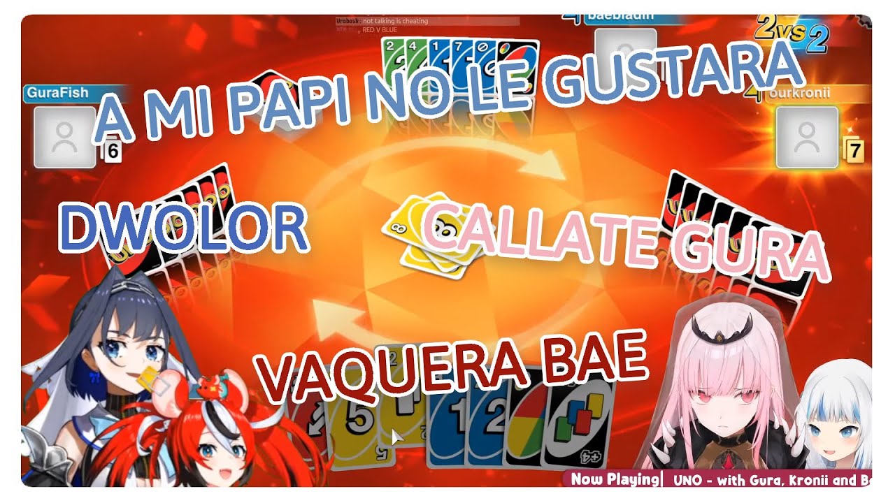 Gura mata de la risa a Calli con su acento y Bae hace que Kronii y Calli hablen en uwu [Sub Español]