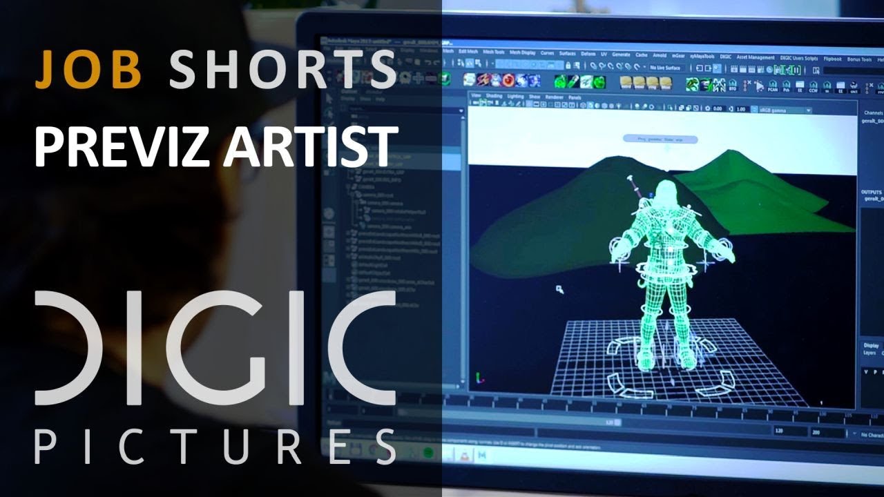 DIGIC Job Shorts - Previz Artist