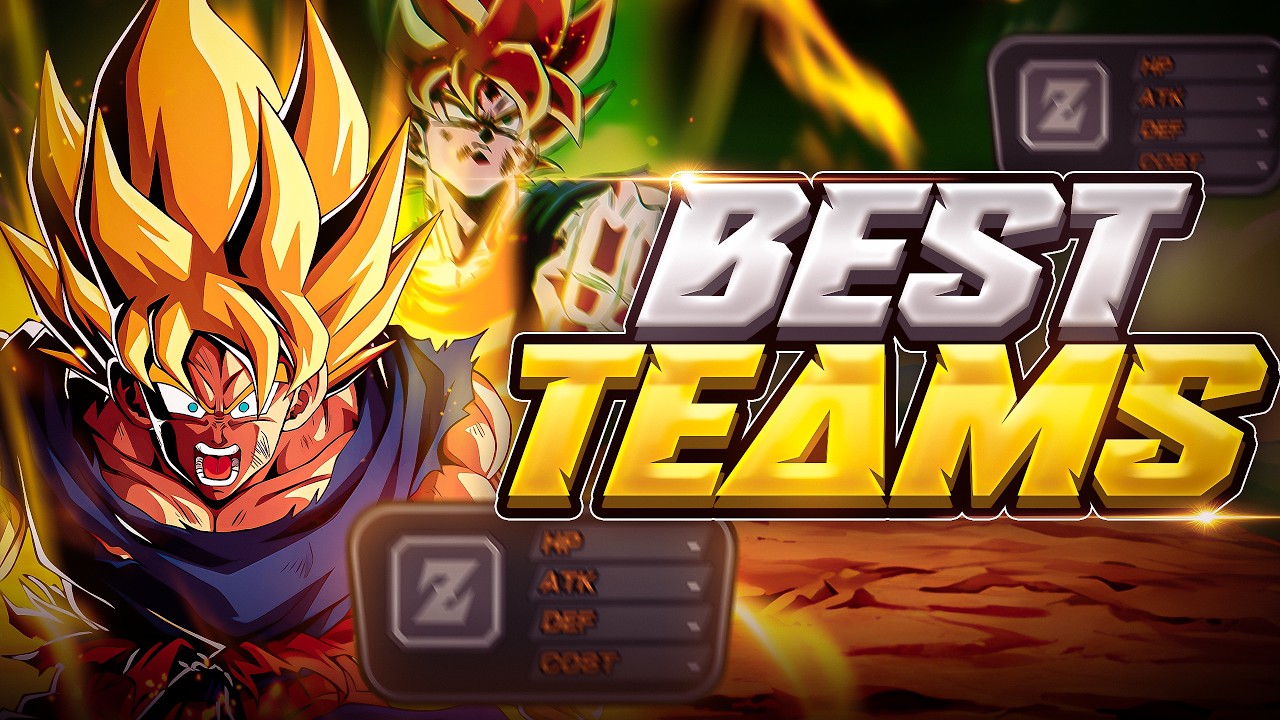 ЛУЧШИЕ КОМАНДЫ ДЛЯ НОВОГО LR NAMEK GOKU! | DBZ: Dokkan Battle