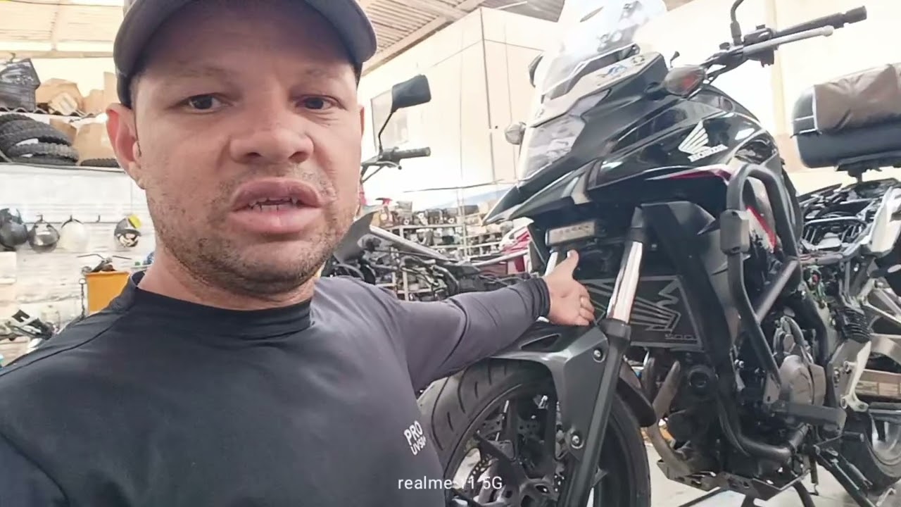 CB 500X problema no amortecedor traseiro