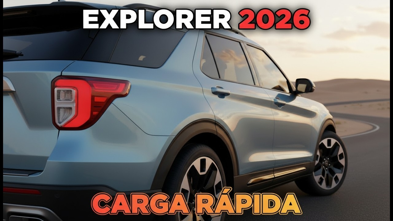Totalmente Nuevo Ford Explorer Eléctrico 2026 – El SUV de Próxima Generación para Europa