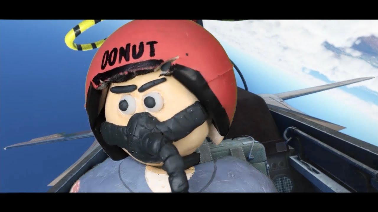 TOP BUN - Top Gun parody trailer stop motion animation