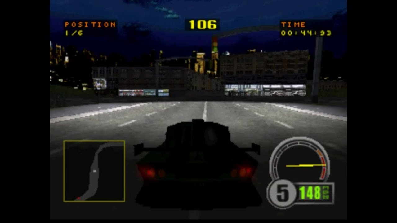 Test Drive 6 (1999) PSX Gameplay - New York BWD