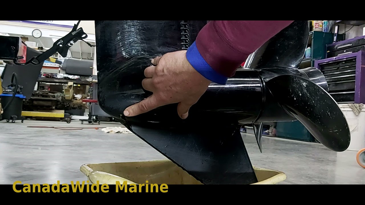 Mercruiser Alpha 1Gen II sterndrive gear oil change