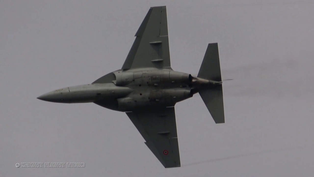Leonardo (Alenia-Aermacchi) T-346A Master Flight Demonstration