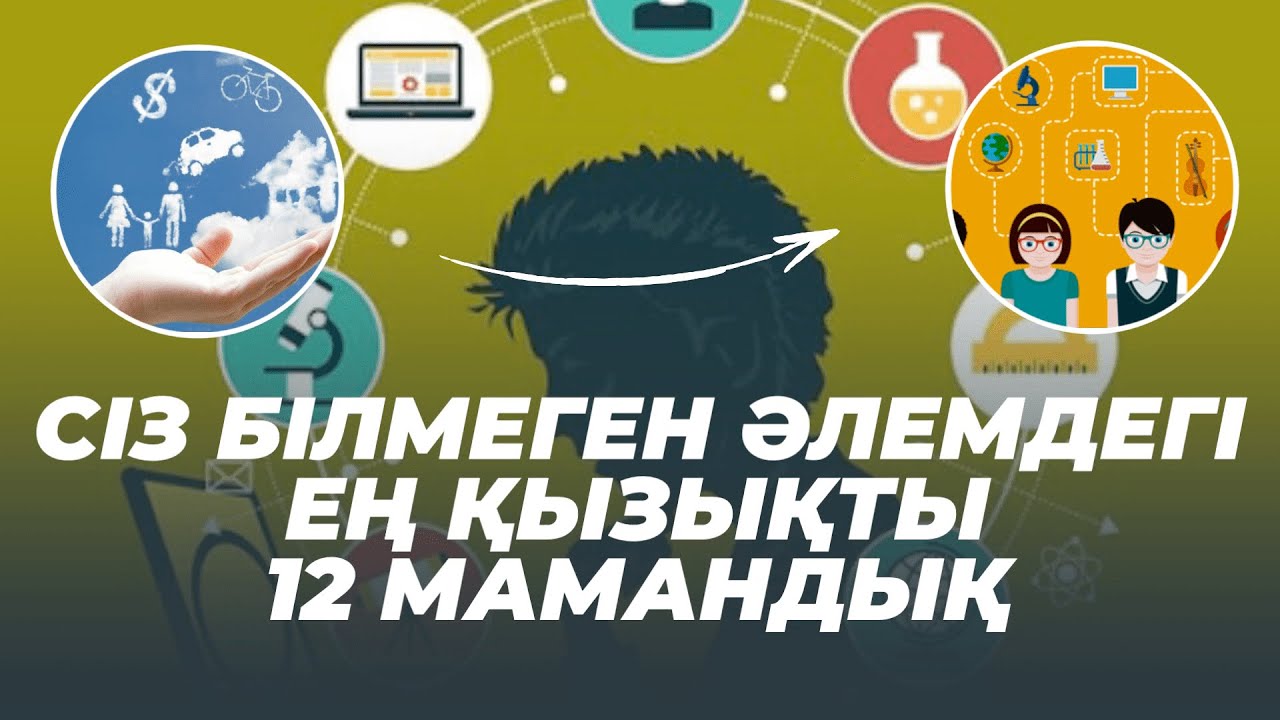 СІЗ БІЛМЕГЕН ӘЛЕМДЕГІ ЕҢ ҚЫЗЫҚТЫ 12 МАМАНДЫҚ | #мамандық #қызықтыпрофессия