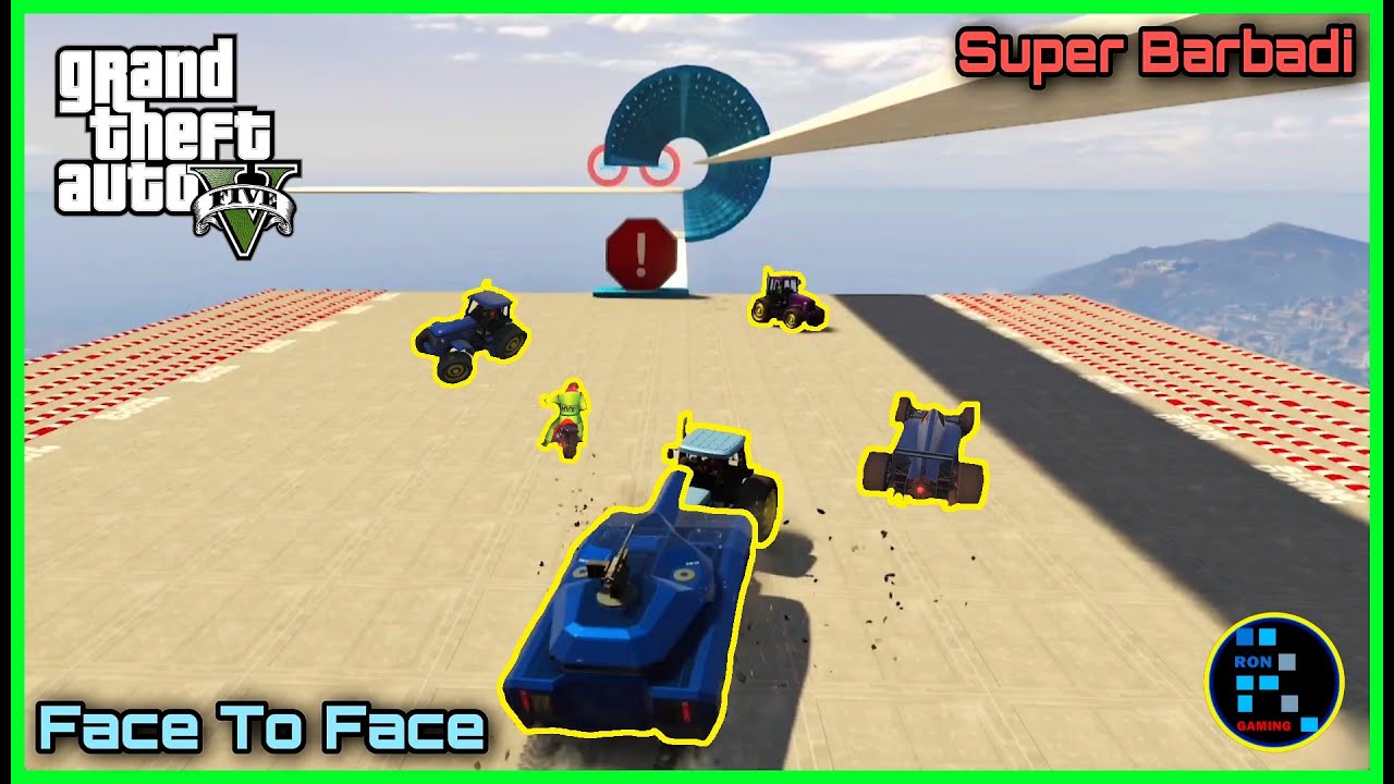 GTA V | Face To Face RON Ne KI Sab Ki Full Barbadi
