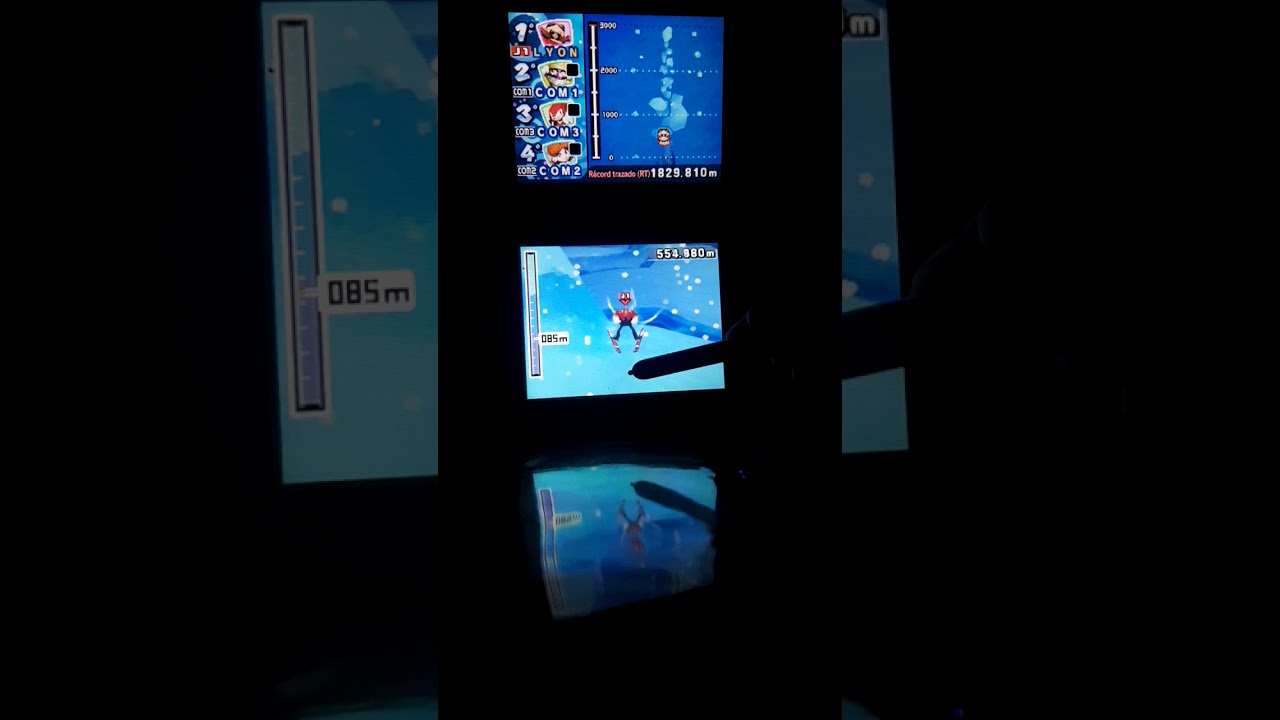 Mario & Sonic at The Olympic Winter Games DS Dr. Eggman gets Disqualified in Rocket Ski Jumping
