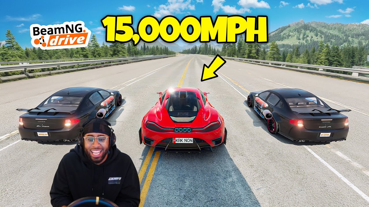 I lied... THIS IS THE FASTEST CAR EVER IN BEAMNG.DRIVE!!! lmaooo