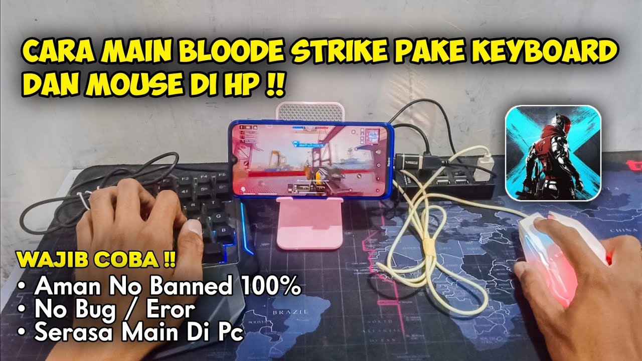 CARA MAIN BLOODE STRIKE PAKE KEYBOARD DAN MOUSE DI HP TERBARU 2026