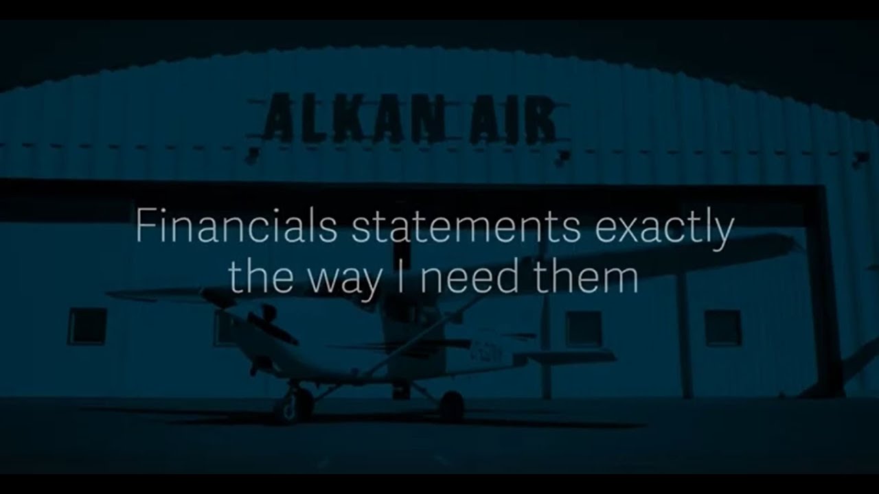 Customizable financial statements | Alkan Air | Sage 300
