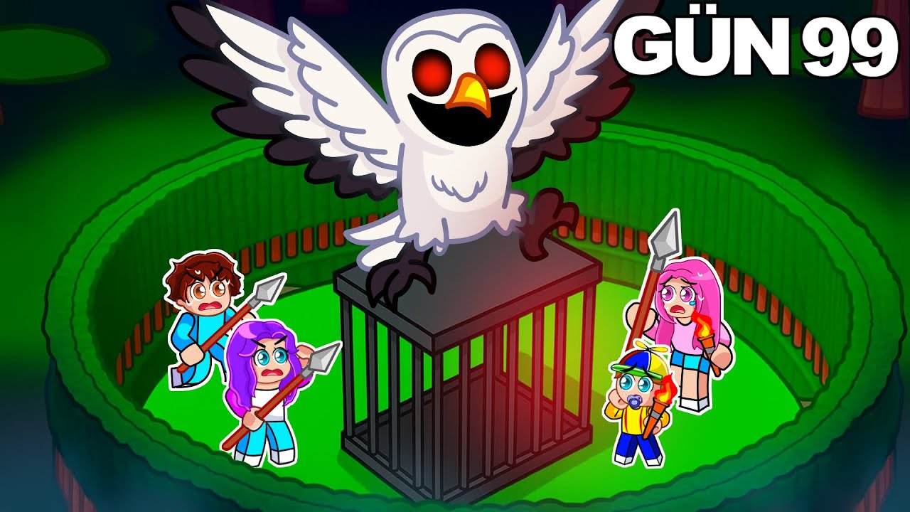 OWL MONSTER ile Ormanda 99 Gece Karşılaştım!