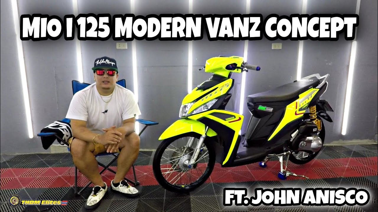 MIO i 125 MODERN VANZ CONCEPT FT. JOHN ANISCO / ALVIN MOTO VLOG