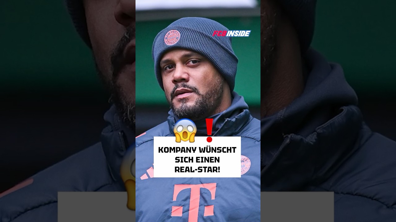 Spanier berichten: Kompany w&uuml;nscht sich Real-Star! #fcbayern #fu&szlig;ball #transfer