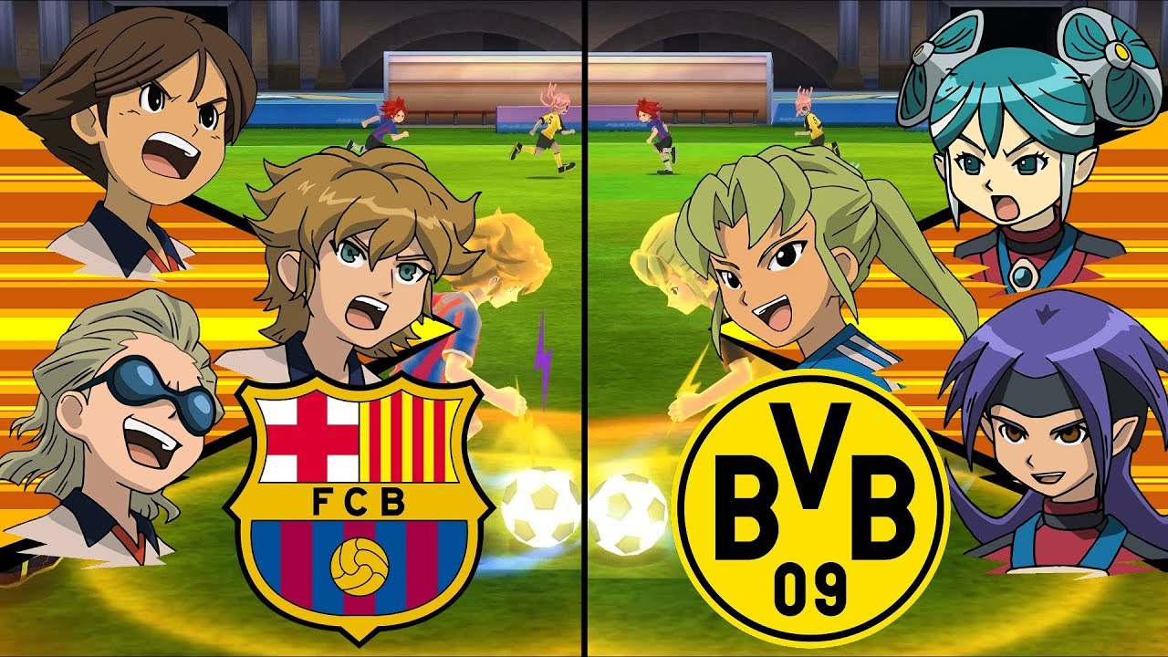 [Full HD 1080P] Inazuma Eleven UCL ～ Barcelona vs Borussia Dortmund ※Pokemon Anchor※