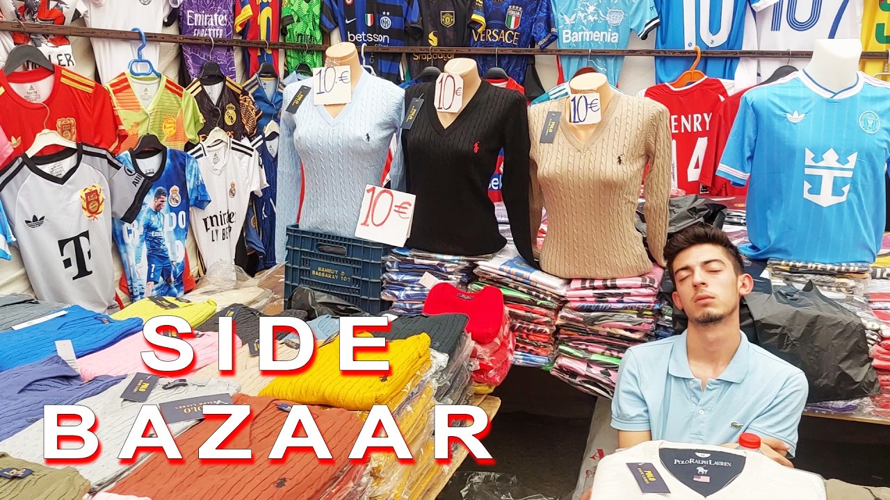 SIDE SATURDAYS BAZAAR 🇹🇷 TURKISH Market ANTALYA TÜRKIYE #turkey #side #antalya #bazaar