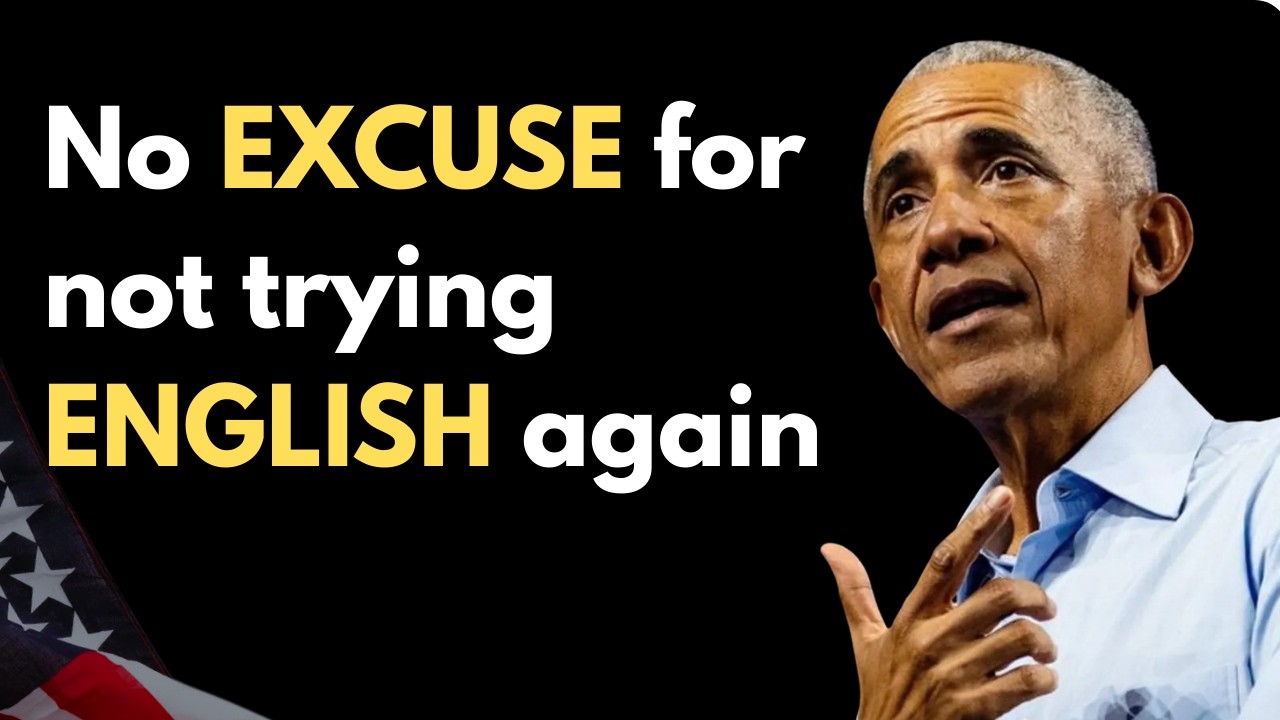 Improve Your English Speaking & Pronunciation with Barack Obama Speech (2023) [Subtitled]