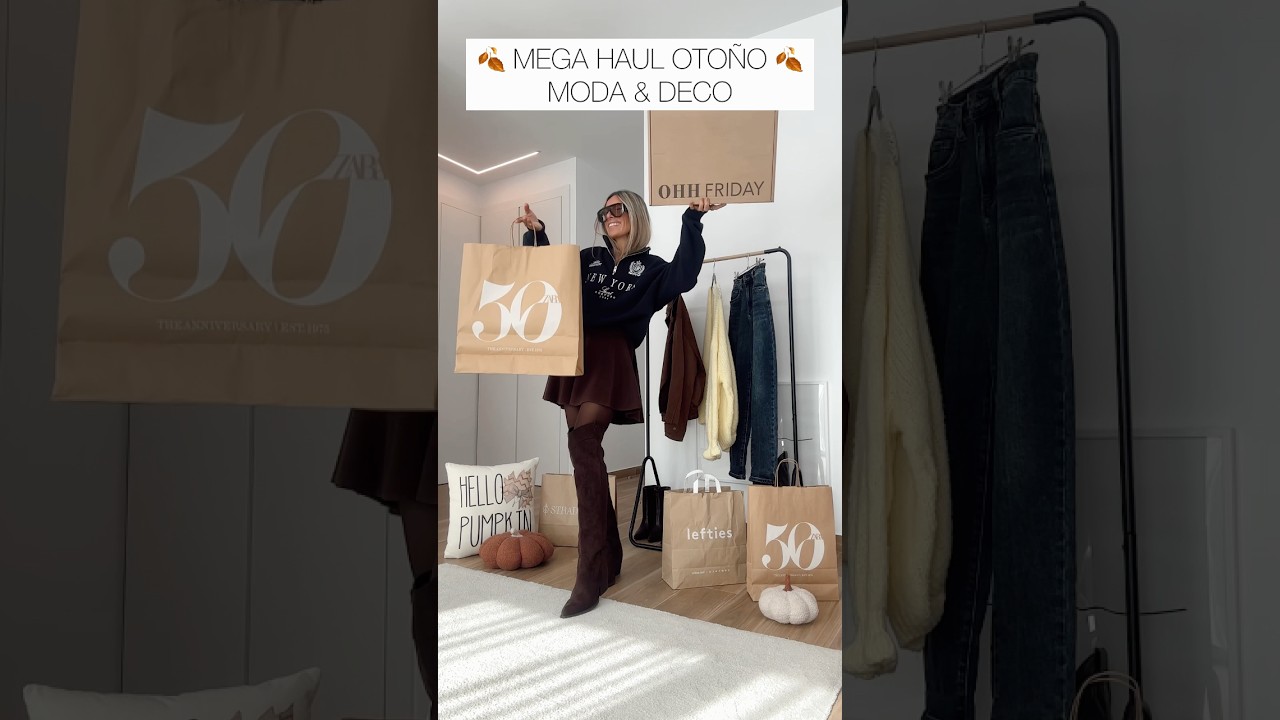 Haul Oto&ntilde;o 2025 | ZARA, OHH FRIDAY, Stradivarius, Lefties y Amazon | Moda y Deco #moda #looks #haul