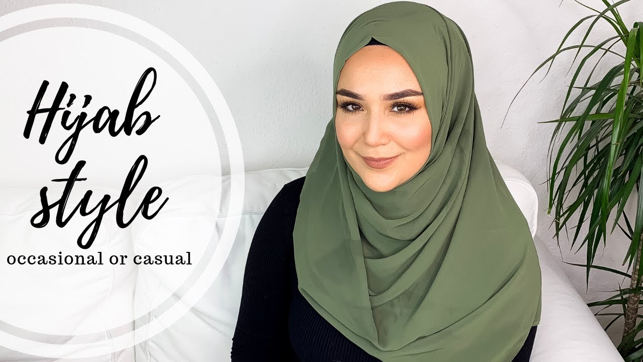 Casual Occasional Hijab Style I günlük sal bağlama modeli