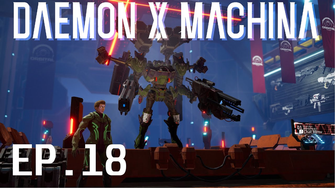 Daemon X Machina - Gameplay Walkthrough Ep.18 Main missions | No Commerntery |
