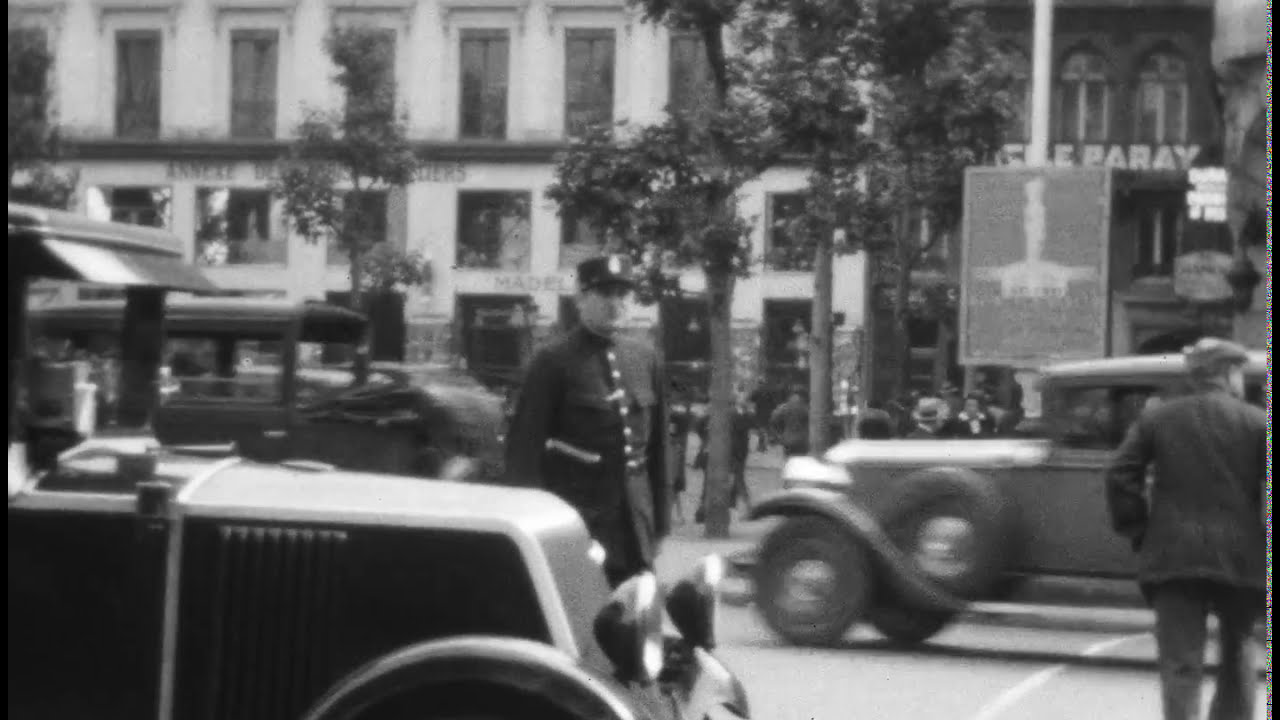 1930 - Paris to London home movies