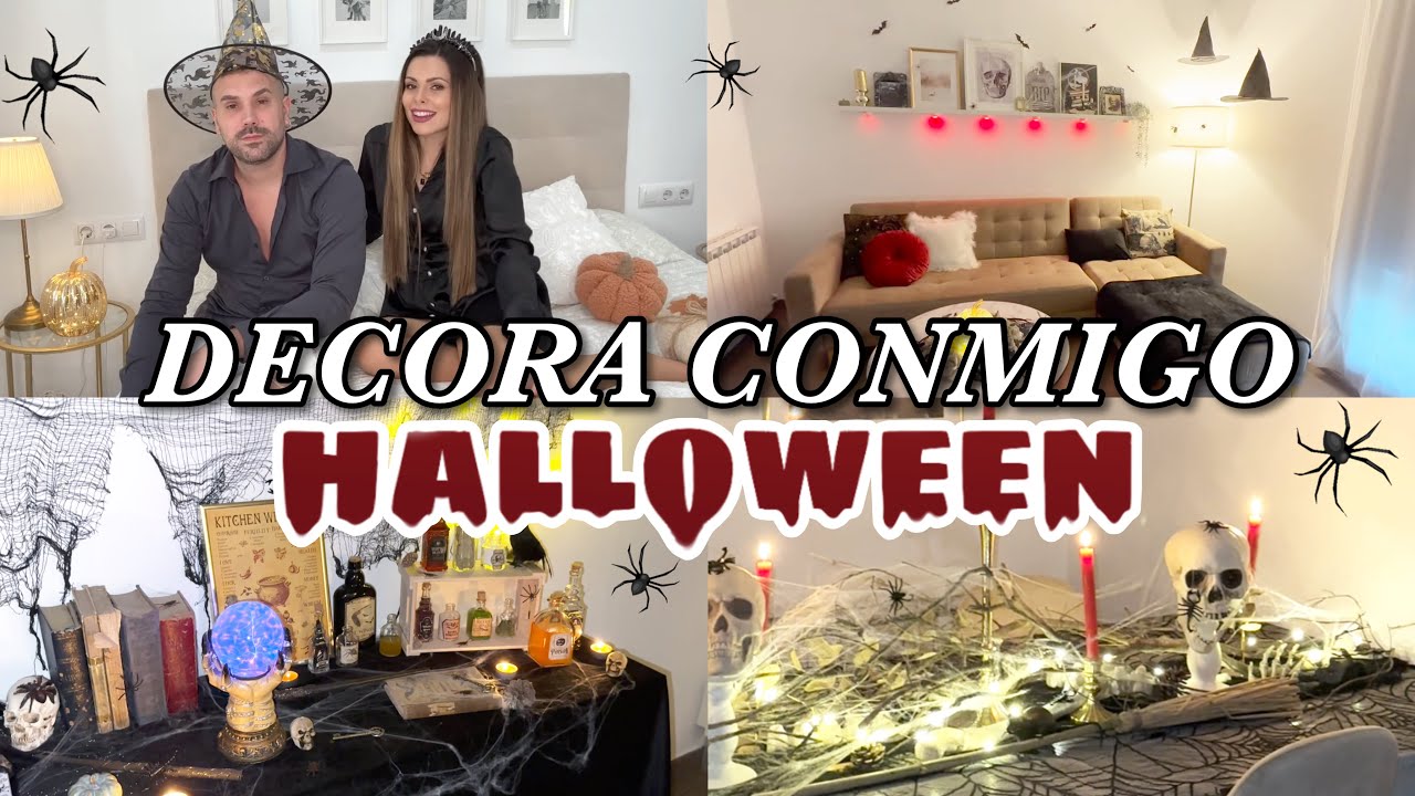 DECORACIÓN HALLOWEEN con mi NOVIO + HAUL SHEIN, Aliexpress... Otoño 2022 | Bstyle