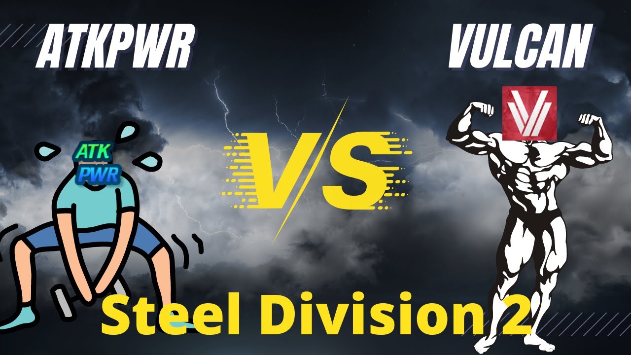 AtkPwr vs. VulcanHDGaming 1v1! Creator Showdown- Steel Division 2