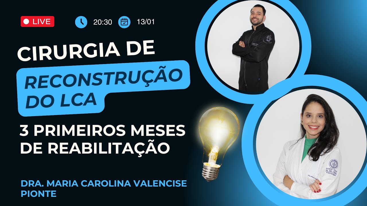 Cirurgia de Reconstrução do LCA: Os 3 Primeiros Meses de Reabilitação | Aula Semanal #4