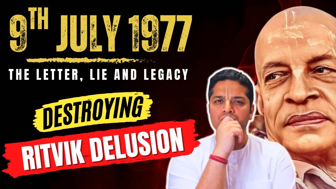 Part 1 || Ritvik Delusion – Destroyed @GIVEGITA @iskconbangalore@HareKrishnaSanga